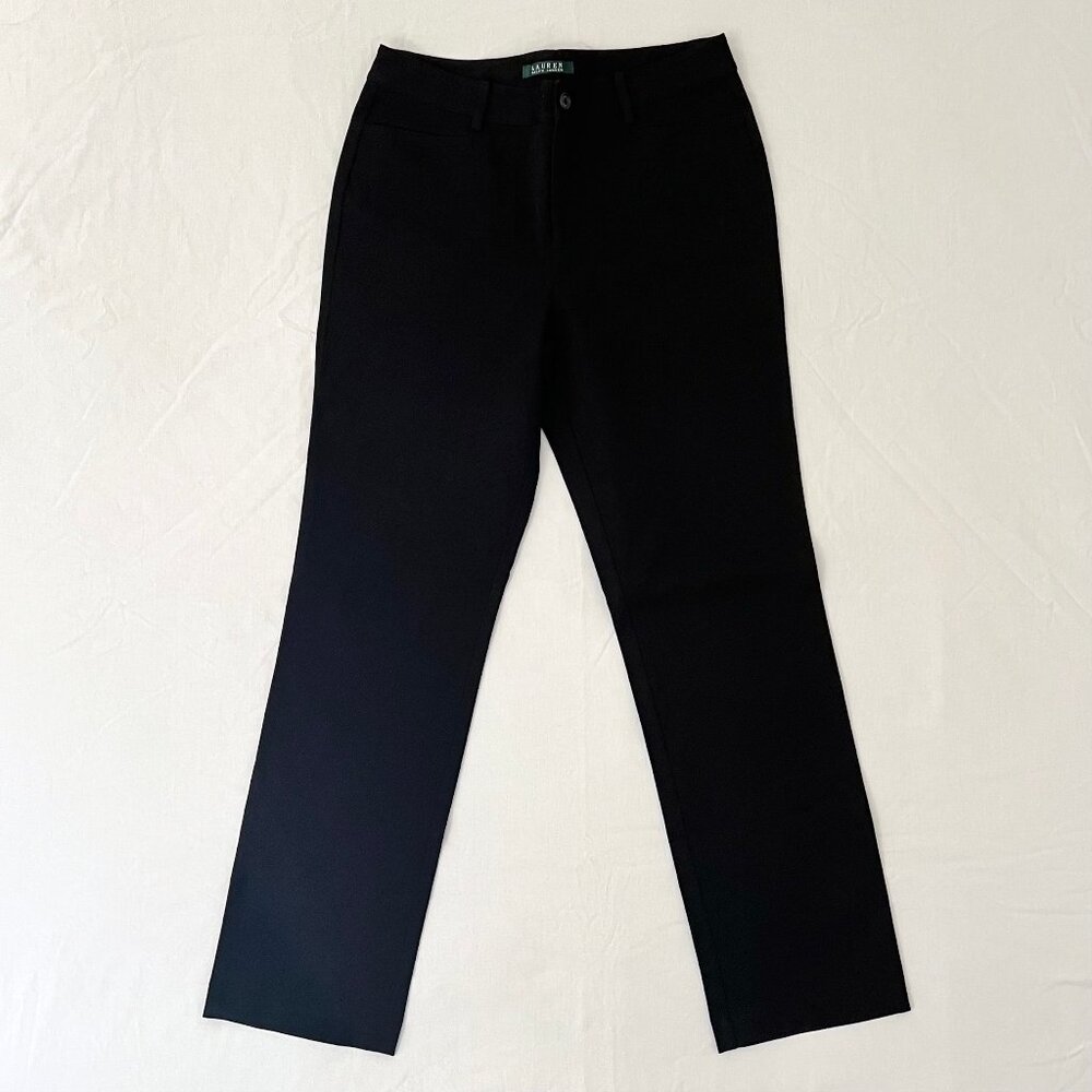 Lauren Ralph Lauren Women’s Straight Leg Black Jeans, Size 8